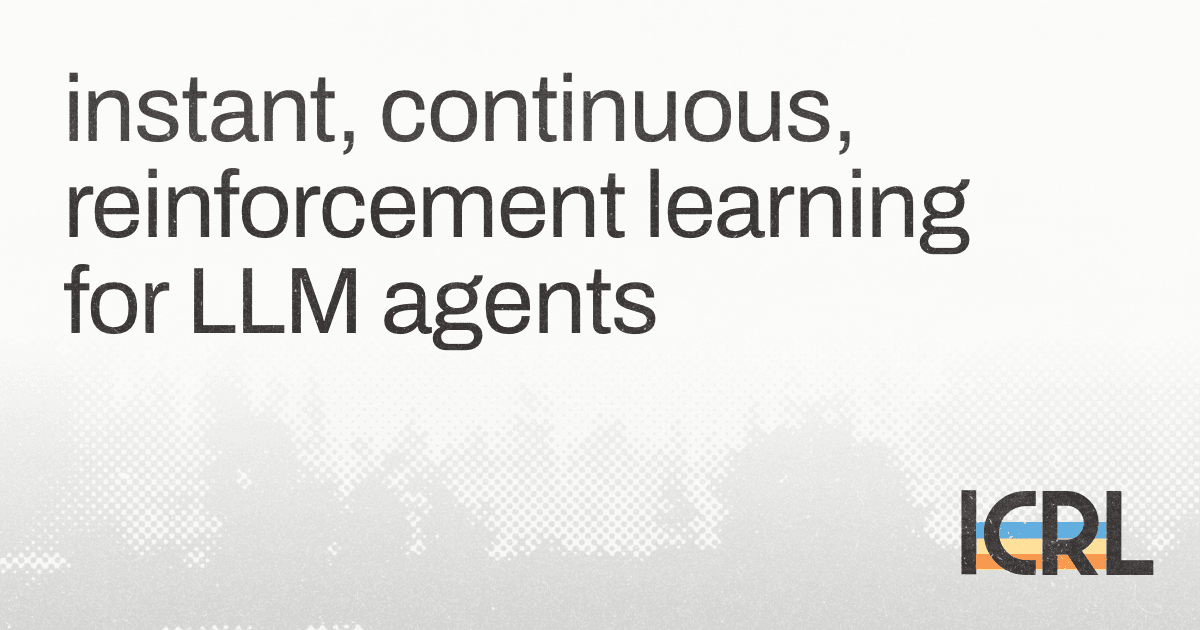 In Context Reinforcement Learning